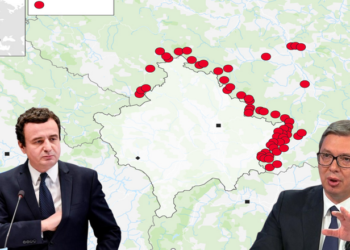 “The Telegraph”: Bazat serbe në kufi me Kosovën në formë patkoi. A do jetë Kosova, Ukraina e radhës?