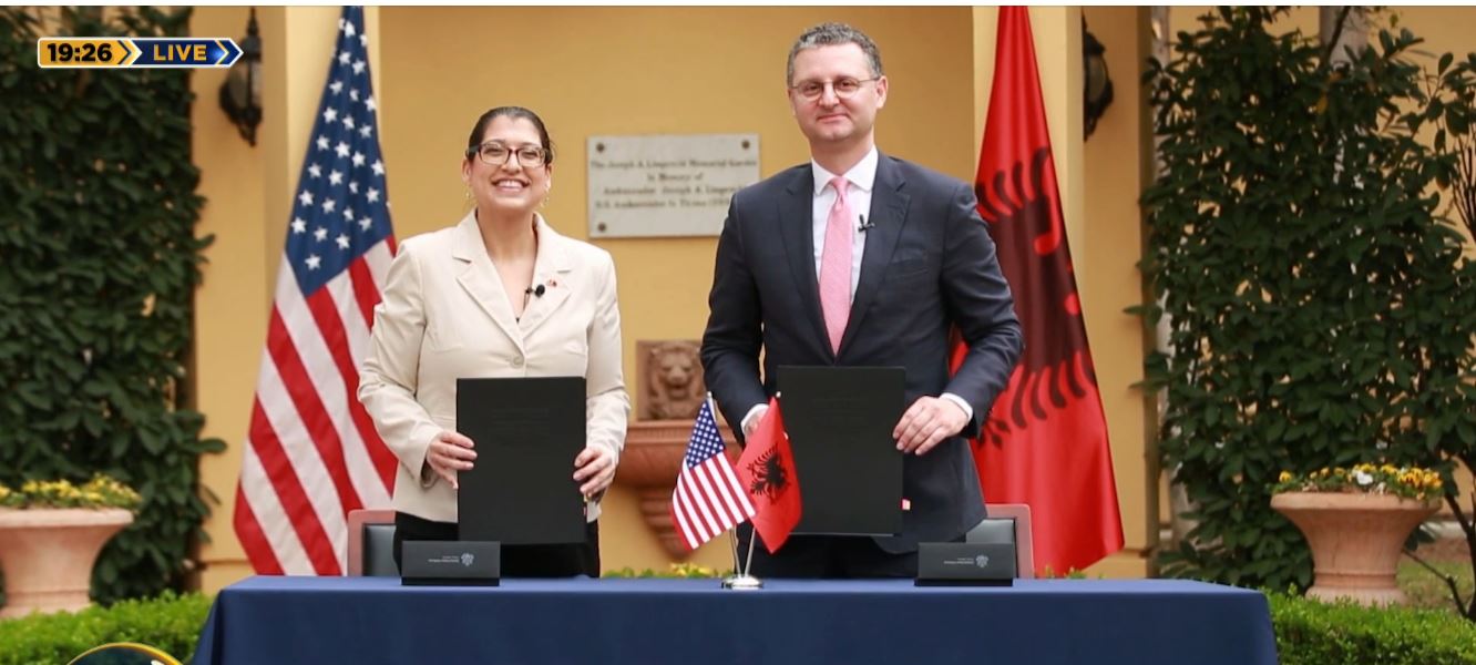 SHBA  97 milionë dollarë për Shqipërinë  Deri në 2030 afati i financimit të marrëveshjes për shtetin e së drejtës