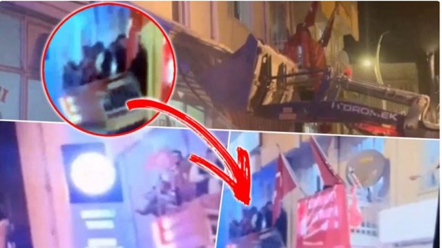 VIDEO/ Festa e fitores ndaj Erdogan kthehet në tragjedi, zyrtari i CHP humb jetën tragjikisht pas shembjes së…!