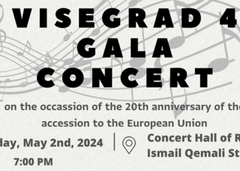Koncerti Gala “Vishegrad-4” në hollin e RTSH-së