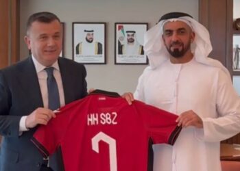 Vizita/ Balla në Emiratet e Bashkuara, takim me homologun Al Nayan! Propozohet ngritja e një task force të përbashkët për luftën ndaj krimit