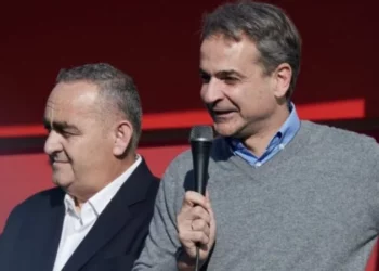 Mitsotakis e shpalli Belerin zyrtarisht kandidat për eurodeputet, nëse fiton heq dorë nga mandati si kryebashkiak i Himarës