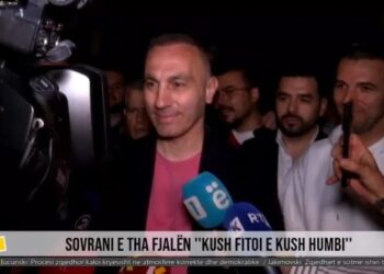 Grubi: Sot fitoi Maqedonia europiane, më 8 Maj thellojmë fitoren!