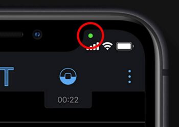 Çfarë kuptimi ka drita e gjelbër dhe portokalli në iPhone?