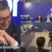 VIDEO/ “Gjithmonë flet më shumë se të tjerët”, Rama i mat kohën Vuçiçit, presidenti serb nuk mban dot të qeshurën