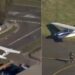 Avioni bën ulje emergjente në aeroport, rrezikon përplasjen me ndërtesat dhe pemët (VIDEO)