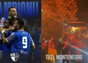Skuadrat shqiptare dominojnë në rajon! Pas Strugës, FK Deçiç Tuz shpallet kampion në Malin e Zi