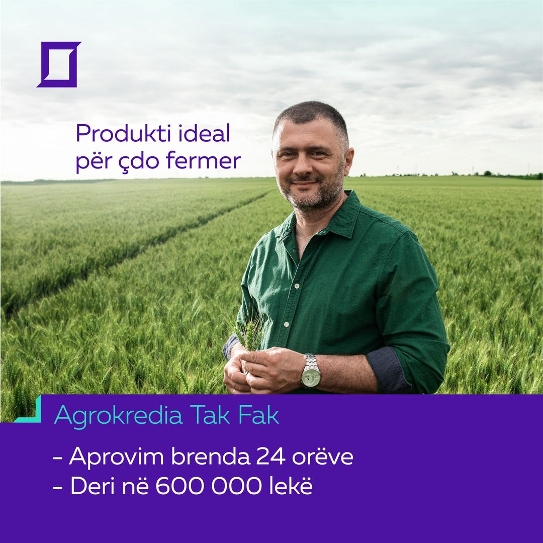 Agrokredia Tak Fak, produkti ideal për çdo fermer!