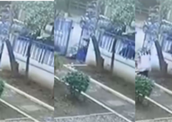 Video/Ja momenti kur avokati Sokol Mëngjesi dhunohet para derës së kopshtit