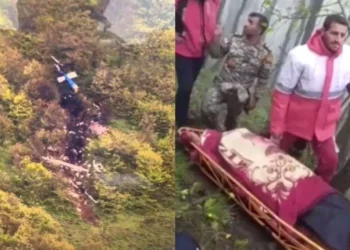 VIDEO/ Publikohet momenti kur nxirren viktimat nga helikopteri i rrëzuar në Iran! Identifikimi i tyre i vështirë nga djegiet e mëdha