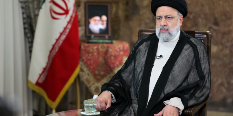 Ebrahim Raisi, May 7, 2024. Iran's Presidency. WANA/Handout via REUTERS