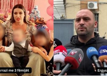 Dyshohet se çoi drejt vetëvrasjes gruan dhe 3 femijët, ky është Ergys Arrazi, emër i njohur për policinë