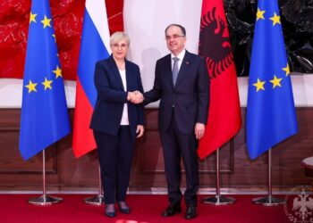 Begaj me homologen sllovene: Zgjerimi 2030, provë e mbështetjes tuaj për anëtarësimin e Shqipërisë