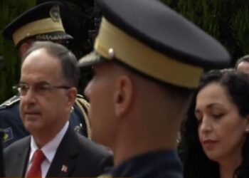 25-vjetori i çlirimit të Kosovës, presidentja Vjosa Osmani pret Bajram Begajn