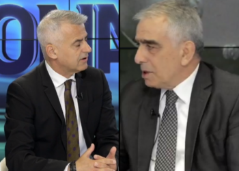 “Komunist, ma neverit”, Dule braktis studion pas debatit, Xhufi: : S’mund të jem unë Hasan dhe të jem grek