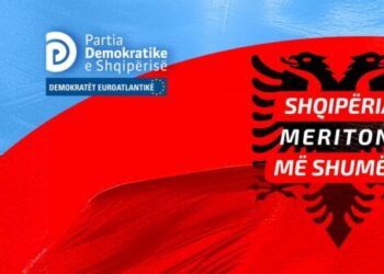 Pas vendimit për rekurs, Basha prezanton ndryshimet në logon e PD: Demokratët Euroatlantikë