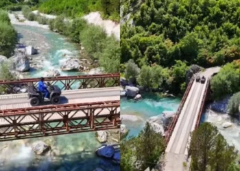 Përfundon ndërtimi i urës që lidh dy fshatra në Shkodër, Rama shpërndan videon piktoreske