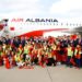 VIDEO/ Shqipëria prek e para tokën gjermane, surprizohet nga stafi i aeroportit të Duseldorf