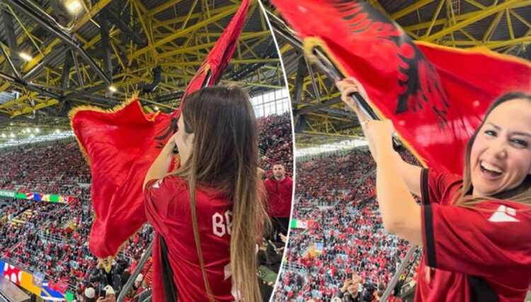 Nga Noizy tek Arbana Osmani, kush ishin VIP-at që mbështetën Kombëtaren në Dortmund