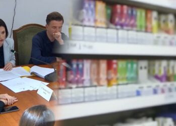 ‘Burg kush i shet cigare të miturve’ Braçe: Cepat e Kuvendit plotë bishta, ekspertët e shëndetit e pinë vetë