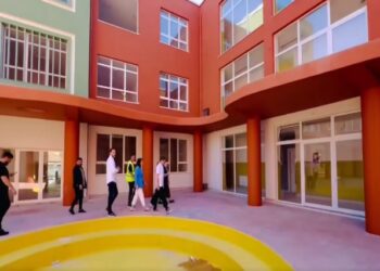 Rama publikon pamjet nga shkolla “Fatos Lami” në Kamëz: Po rilind për 700 nxënësit dhe mësuesit e saj