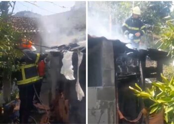 Shpërthen bombula e gazit, përfshihet nga flakët banesa në lagjen muzeale të Beratit