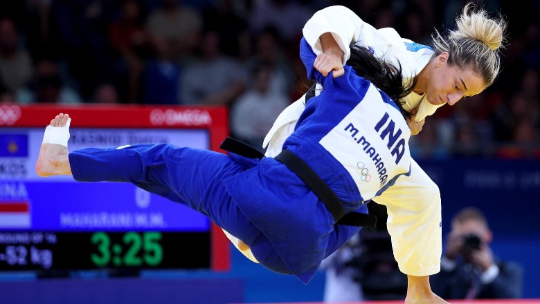 Distria Krasniqi merr medaljen e argjendtë, mposhtet në finale nga Diyora Keldiyorova e Uzbekistanit