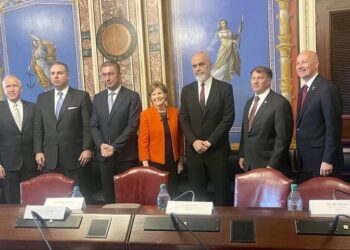 “Ballkani Perëndimor është kritik për sigurinë e Evropës”, Rama, Mickoski dhe Ivanoviç vizitë në Senatin Amerikan