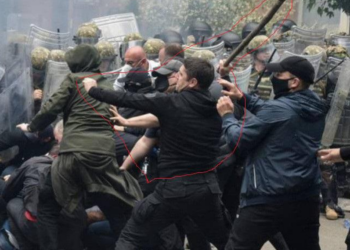 Arrestohet i dyshuari për sulmin ndaj forcave të KFOR gjatë protestave serbe në Zveçan
