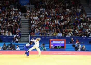 Xhudistja Distria Krasniqi korr fitore në Olimpadën e Parisit dhe shkon në gjysmëfinale