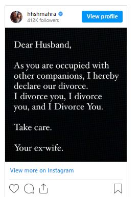 “Kujdesu për veten! Ish-gruaja jote”/ Princesha e Dubait i kërkon divorcin bashkëshortit , mënyra e pazakontë që përdori për të dhënë lajmin