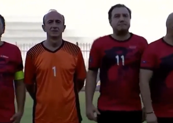 Dash Sula portier, Korreshi e Shalsi në sulm! Por deputetët e Kosovës mposhtin 5-0 kolegët shqiptarë (VIDEO)