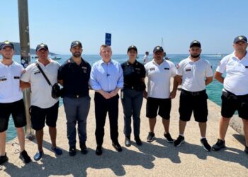 Balla inspektim në Himarë: Bëjmë gjithçka të garantojmë paprekshmërinë e perimetrit të sigurisë në plazhe