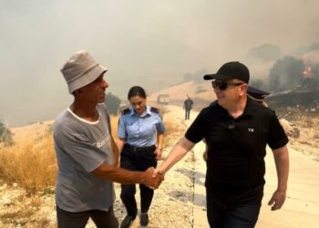 Zjarri në Dropull, Balla zbret në terren: Kemi kërkuar mbështetje ajrore nga qendra e Mekanizmit Europian të Solidaritetit