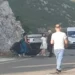 Aksident në Bulqizë/ Makina del nga rruga dhe kthehet përmbys, plagoset shoferi dhe një pasagjer