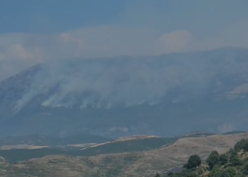Riaktivizohen vatra të reja zjarri në Malin e Thatë, vijon ndërhyrja nga ajri