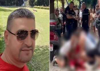 Plagosi 45-vjeçarin për shkak të lidhjes intime me gruan e tij, Goxhara i dërgoi videon e krimit kunatit të tij polic