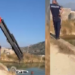 VIDEO/ Turisti humb kontrollin, makina përfundon në kanalin e Butrintit