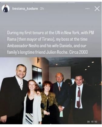 Vajza e Ismail Kadaresë publikon foton e rrallë me Ramën: Koha kur kryeministri ishte…