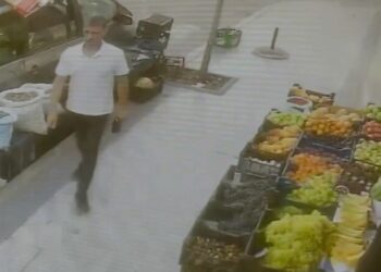 Humbi jetën pasi u dhunua nga Denis Meçe, dalin pamjet nga momentet e fundit të 42-vjeçarit në Pogradec (VIDEO)