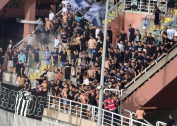 Grushta mes tifozëve dhe policisë gjatë ndeshjes “Vllaznia-Tirana”, katër të arrestuar