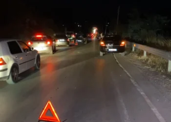 Aksident në aksin Korçë-Pogradec, përfshihen tre mjete