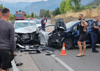 Aksident në aksin Pogradec- Lin, 3 persona të plagosur