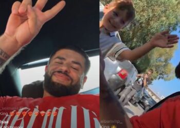 Noizy futet live në Instagram sapo doli nga burgu dhe jep lajmin e rëndësishëm, por ndalon papritur makinën dhe….