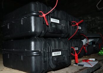 FOTOLAJM / Kutitë e votimit të Himarës dorëzohen për numërim