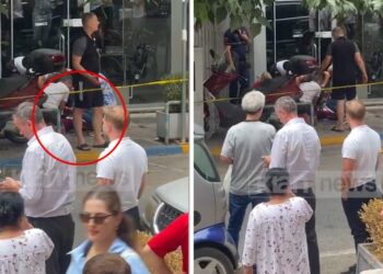 Dyshonte se kishte lidhje me gruan e tij, pasi e plagosi polici i bëri 45-vjeçarit fotografi