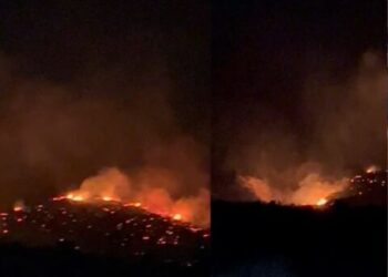 Zjarrfikësit në Gjirokastër në luftë më flakët gjatë natës, vatrat në Labovë ende aktive