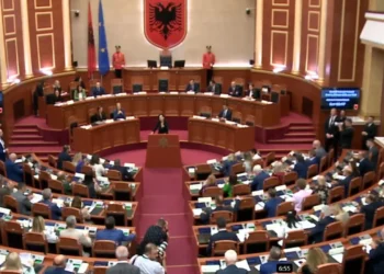 Nis me tensione sesioni i ri parlamentar, deputetët e PD grisin letrën e Begajt, Spiropali: Hajdeni në komisione…