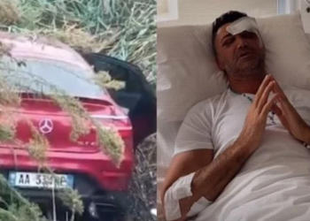 “Kam humbur shikimin në njërin sy”/ U aksidentua dhe përfundoi në kanal, biznesmeni Kristian Boçi: Faleminderit Zot që më ruajte fëmijët!