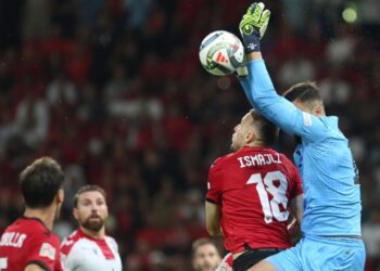 Kochorashvili ndëshkon Kombëtaren! Shqipëri 0-1 Gjeorgji në Tiranë